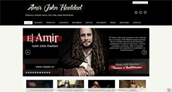 Desktop Screenshot of amirjohnhaddad.com